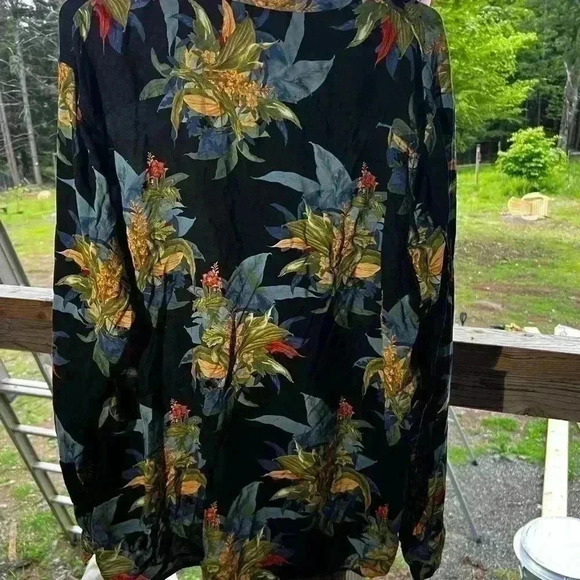 I-N-C International Designs Women's Sz XL Long Sleeve Casual Blouse - Picture 3 of 4